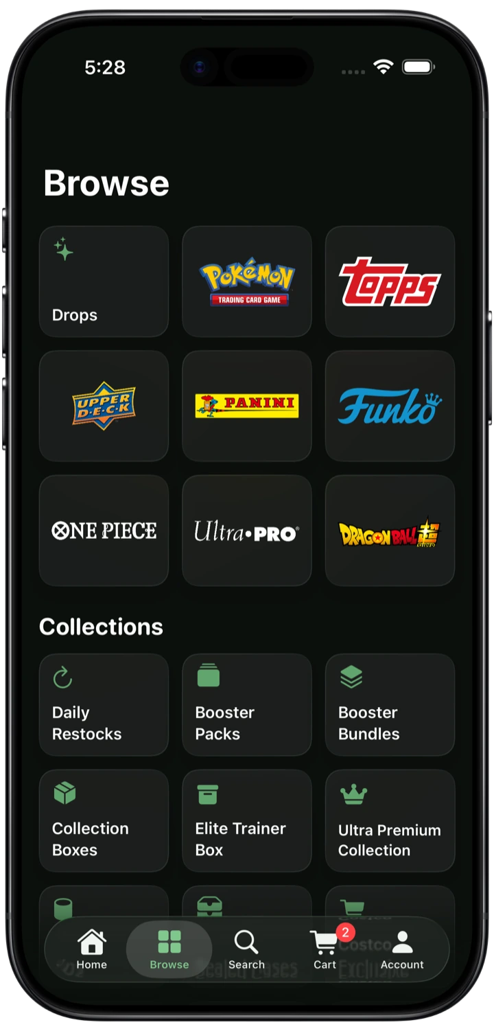 Collect Your Favorites — app screenshot